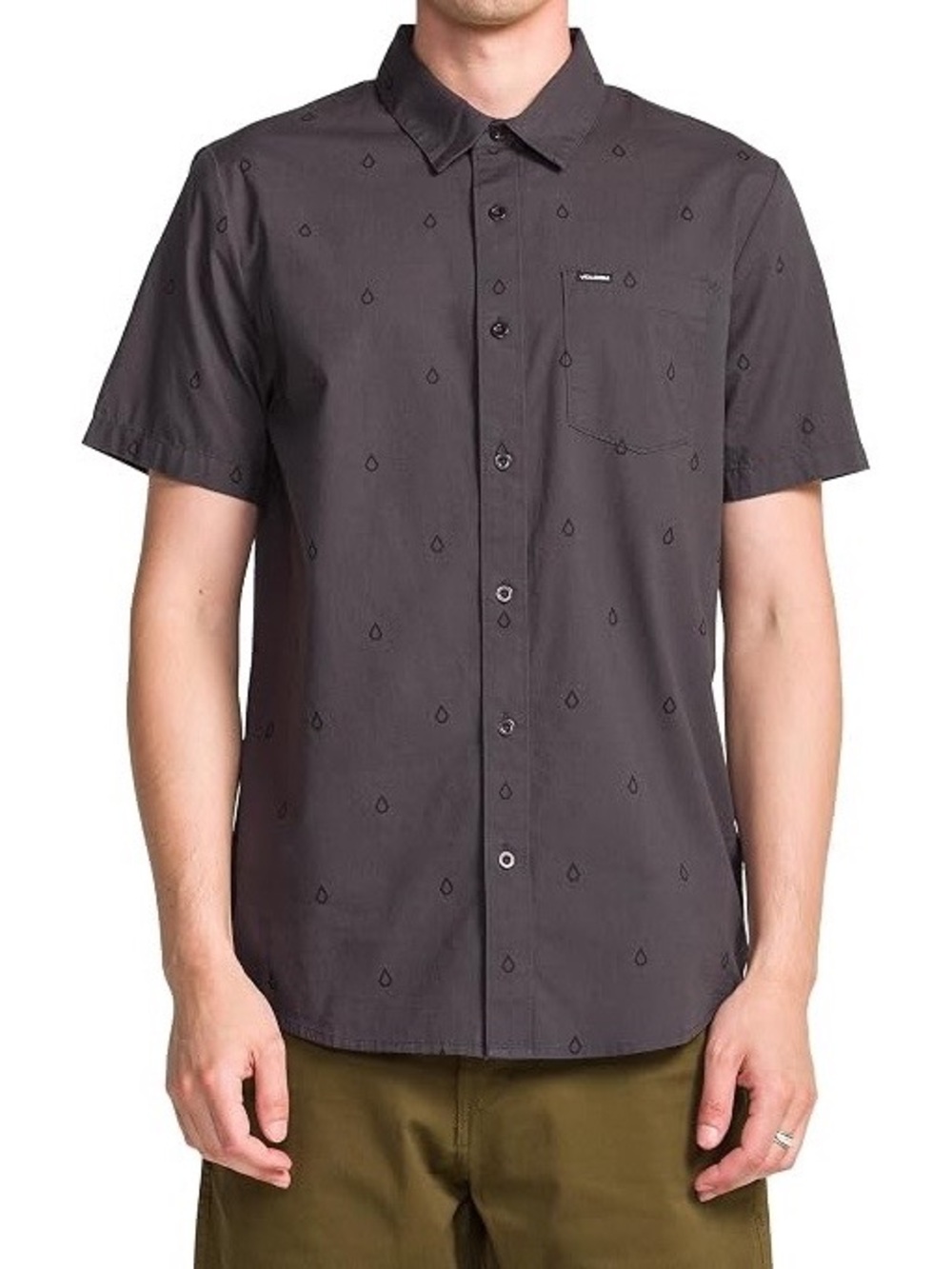 Volcom Stone Patterson Short Sleeve Button Down Shirt